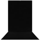 Westcott X Drop Wrinkle Resistant Backdrop Rich Black Sweep (5' x 12')