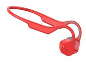 Wireless headphones with bone conduction technology Vidonn F3 - red
