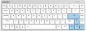 Wireless mechanical keyboard Dareu EK868 Bluetooth (white&blue)