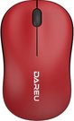 Wireless mouse Dareu LM106 2.4G 1200 DPI (black&red)