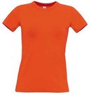 Women's T-shirt with your choice of photos, notes, orange