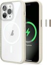 Woodcessories Clear Case MagSafe Offwhite iPhone 14 Pro Max