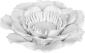 Žvakidė keramikinė- šeimos židinys Gėlės žiedas 25x25x7 cm SAVEX