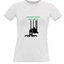 Women's T-shirt with your choice of photos, notes, white