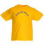 Vaikiški marškinėliai su Jūsų nuotrauka, užrašu, geltoni