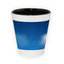 Dviejų spalvų latte puodelis. Juodas (300 ml)