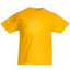Детские футболки с Вашей фотографией, слова, желтый