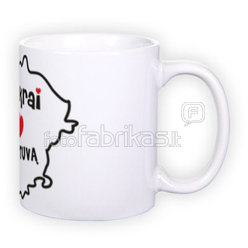 Standard white mug (300 ml)