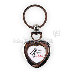 Брелок для ключей, формы сердца, с коробочкой