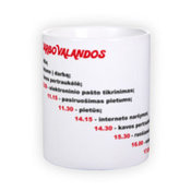 Standartinis baltas puodelis (300 ml)