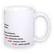 Standard white mug (300 ml)