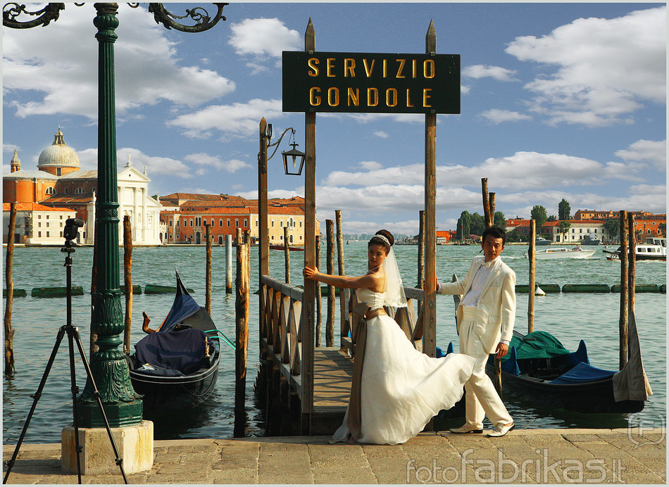 Vestuvės Venecijoj