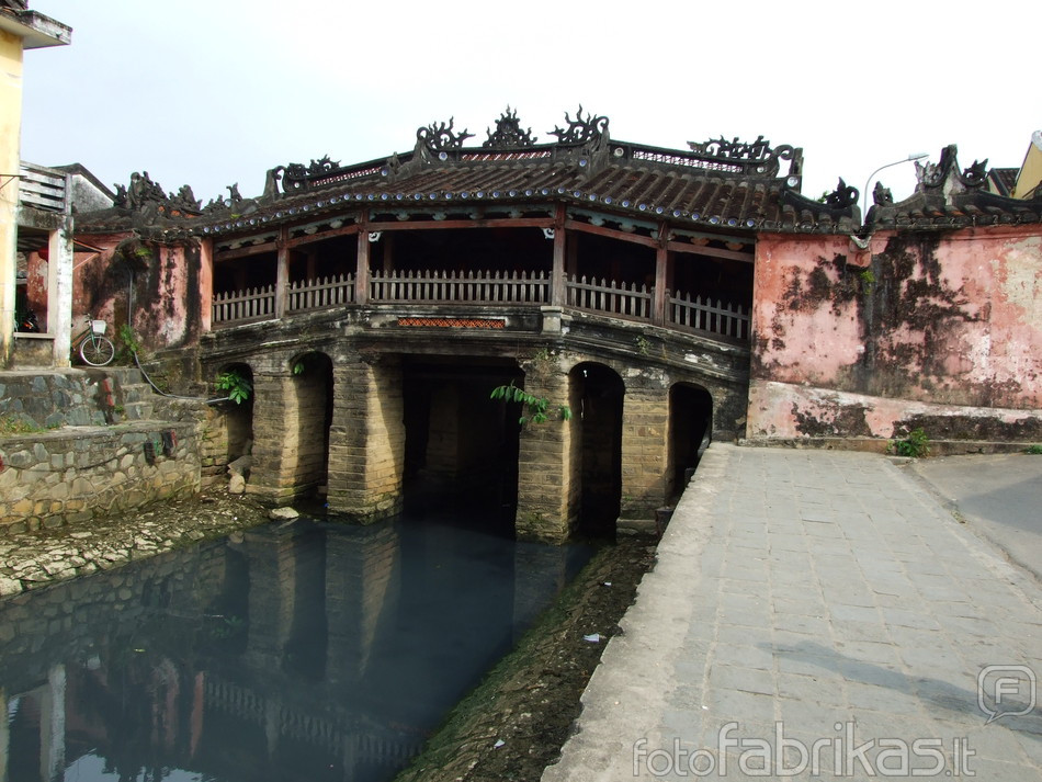 Hoi An. japoniškas tiltas