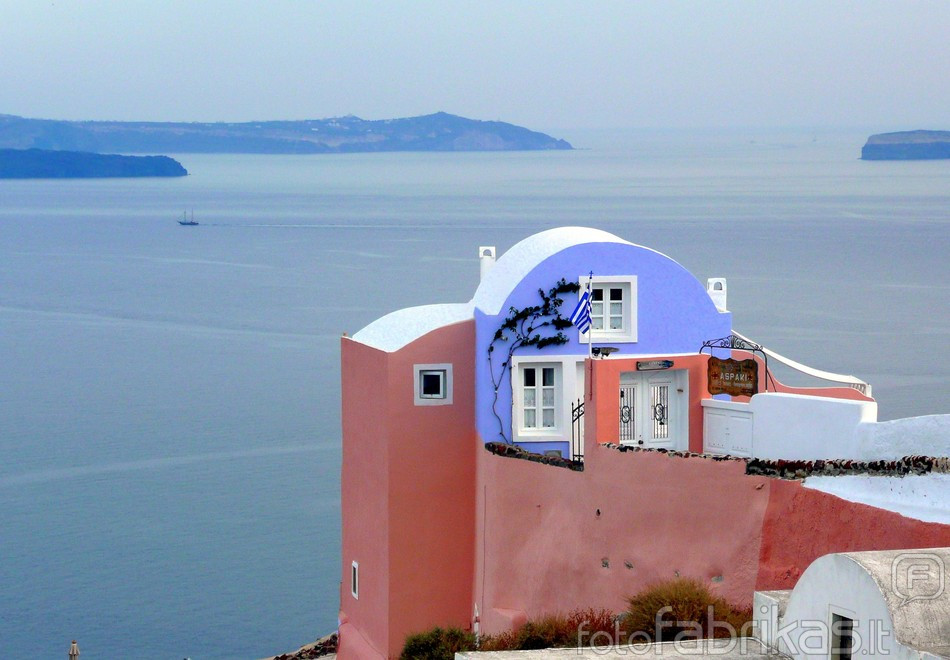 Santorinio pastelė