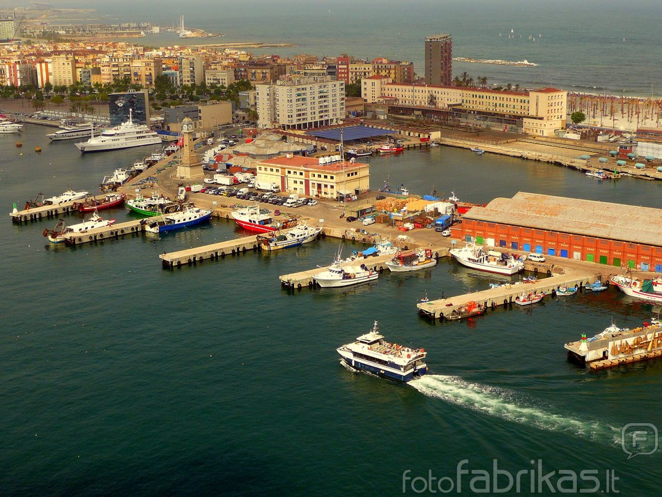Barselona iš aukštai