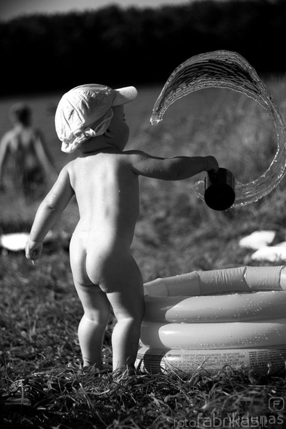 The boy of water magic