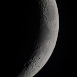Nikon D3100+Dobson 203/1200=Mėnulis